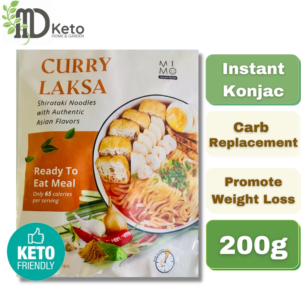 [MD Keto] MiMO 200g instant Shirataki Konjac Noodle carb meal