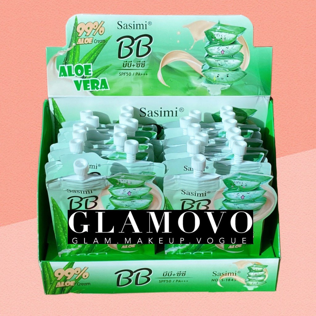 sasimi bb cream aloe vera