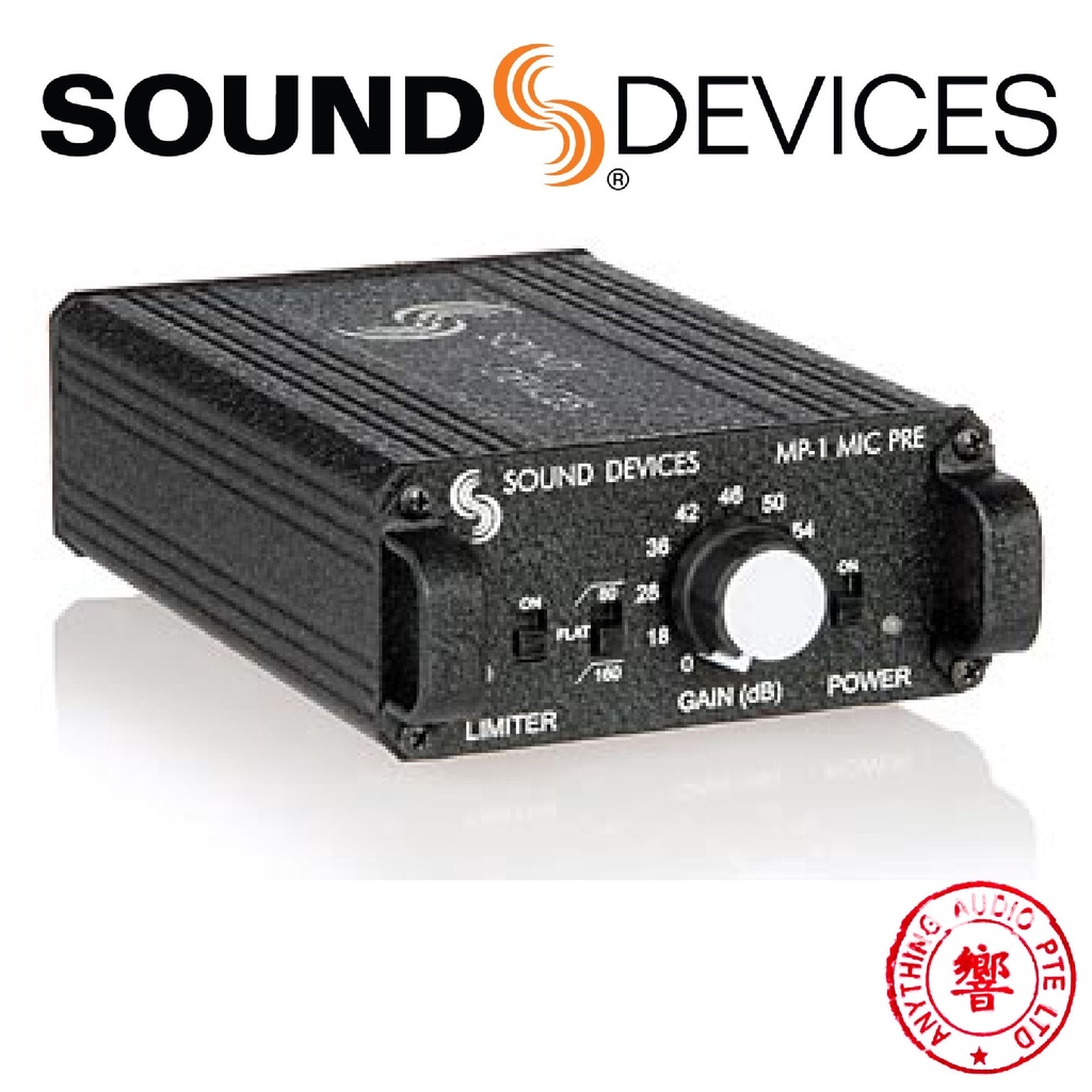 Sound Devices MP1 Batterypowered singlechannel microphone