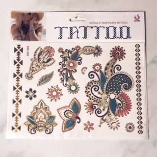 temporary tattoo shopee
