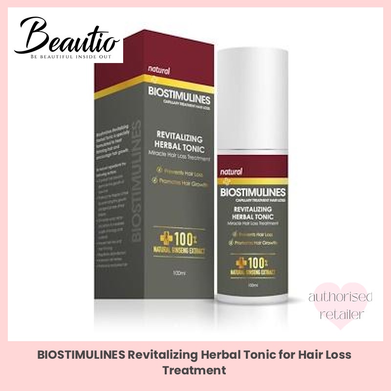 BIOSTIMULINES REVITALIZING HERBAL TONIC FOR HAIR LOSS TREATMENT