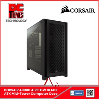 Corsair 4000D AIRFLOW BLACK ATX Mid-Tower Computer Case