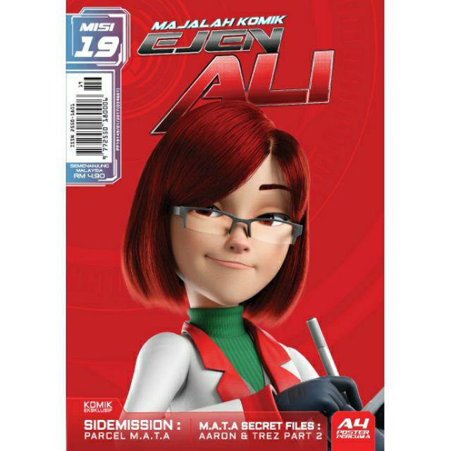 Ready Stock Magazine Comics Ali Siri Ejen 3 4 6 8 9 11 To 11 To 23 Shopee Singapore