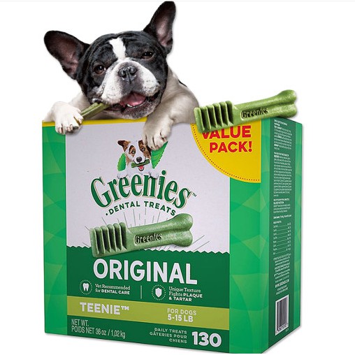 what age can puppies eat greenies