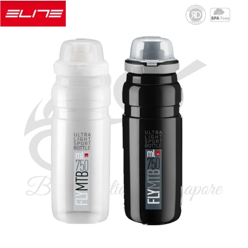 Elite Fly MTB Cycling Water Bottle 74gr Ultralight 750ml Shopee Singapore