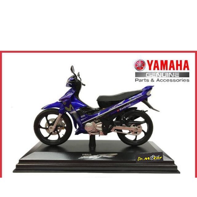 Y125zr Diecast Miniature Model Motor Y125z Limted Edition 100 Original Hong Leong Yamaha Shopee Singapore