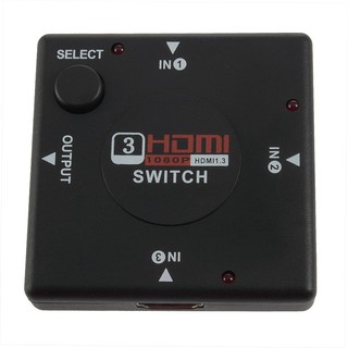 mini Switcher definition video 3 Port HDMI Switch Splitter for HDTV PS3 1080P