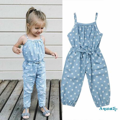 denim jumpsuit for baby girl