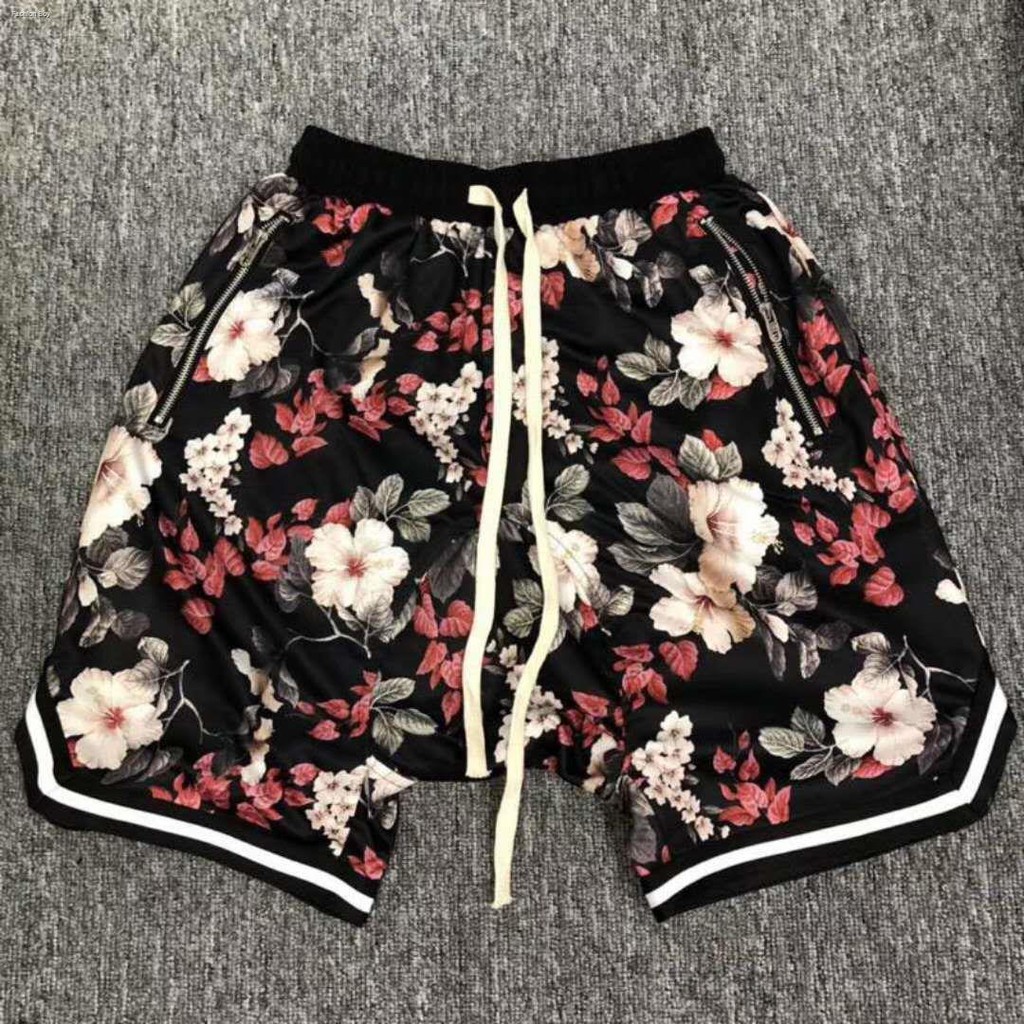 fear of god shorts floral