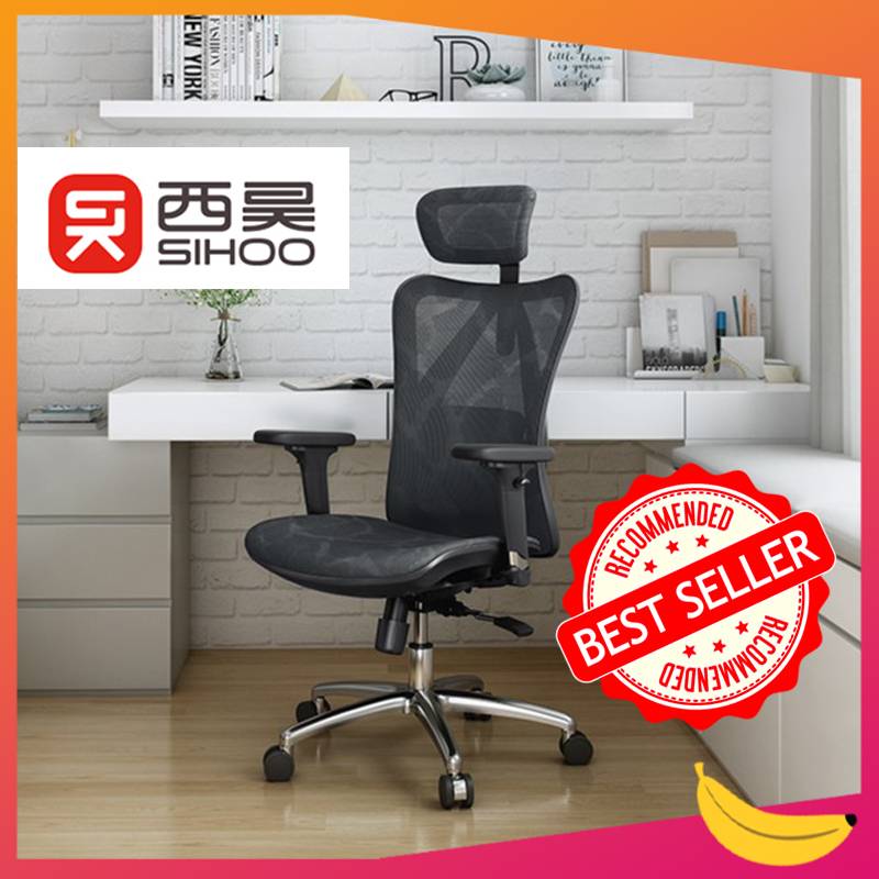 Year End Special Ready Stock Sihoo M57 Ergonomic Mesh Chair Full Back Office Chair Computer Chair Mesh Chair Shopee Singapore