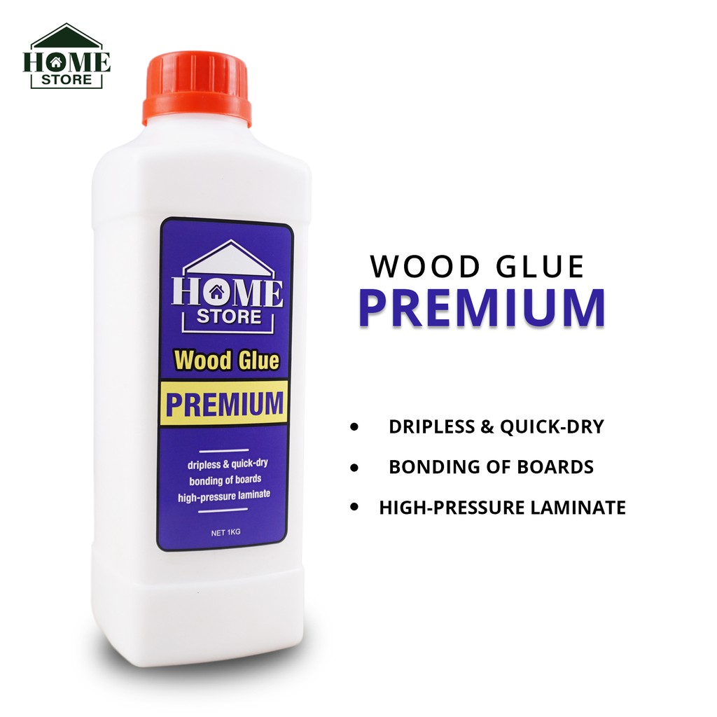 Home Store Premium Wood Glue (Gam Kayu) Polyvinyl Acetate Base Adhesive