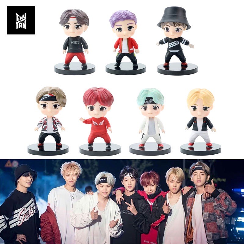 BTS Mic Drop Tiny Tan Doll Mini Standee 