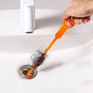 Hot Selling Magical Convenient Cleaning Tools Household Kitchen Toilet Plumbing Sink Hair Cleaner Drain Tool Hand-cranked Toilet Dredge