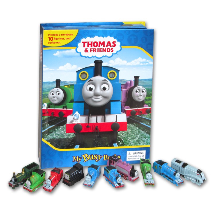 BN: Thomas & Friends My Busy Book including 10 Figurines and a Playmat ...