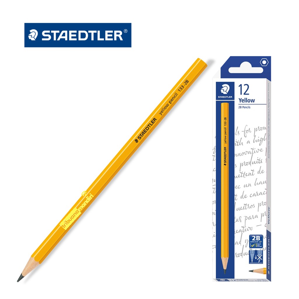 Staedtler Pencil 2b Yellow Staedtler Yellow Pencil 133 2b Shopee Singapore