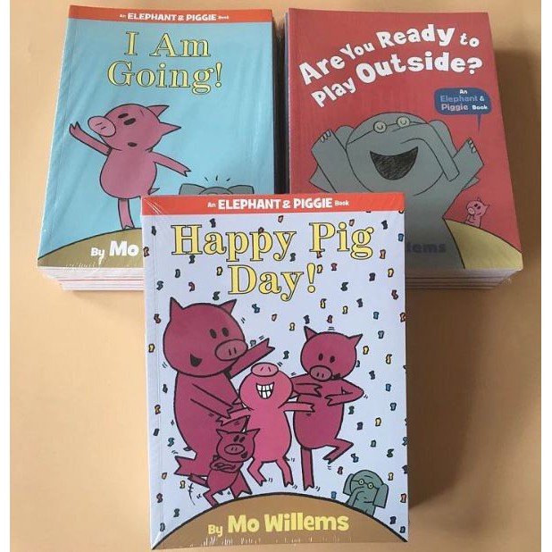 Sg Ready Stock 25 Books An Elephant And Piggie Books By Mo Willems Shopee Singapore