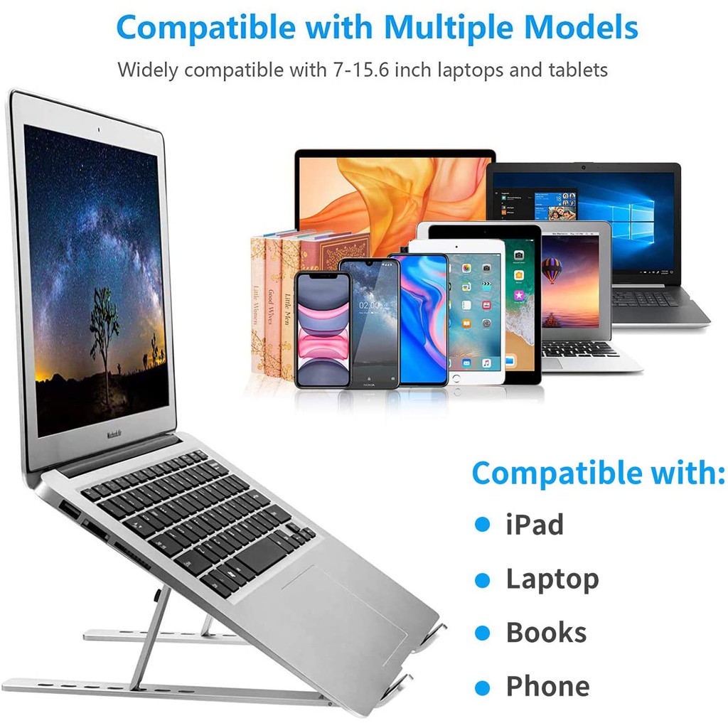 Aluminum Alloy Laptop Stands Holder Support Pc Portable Notebook Stand for Laptop Computer Accessories