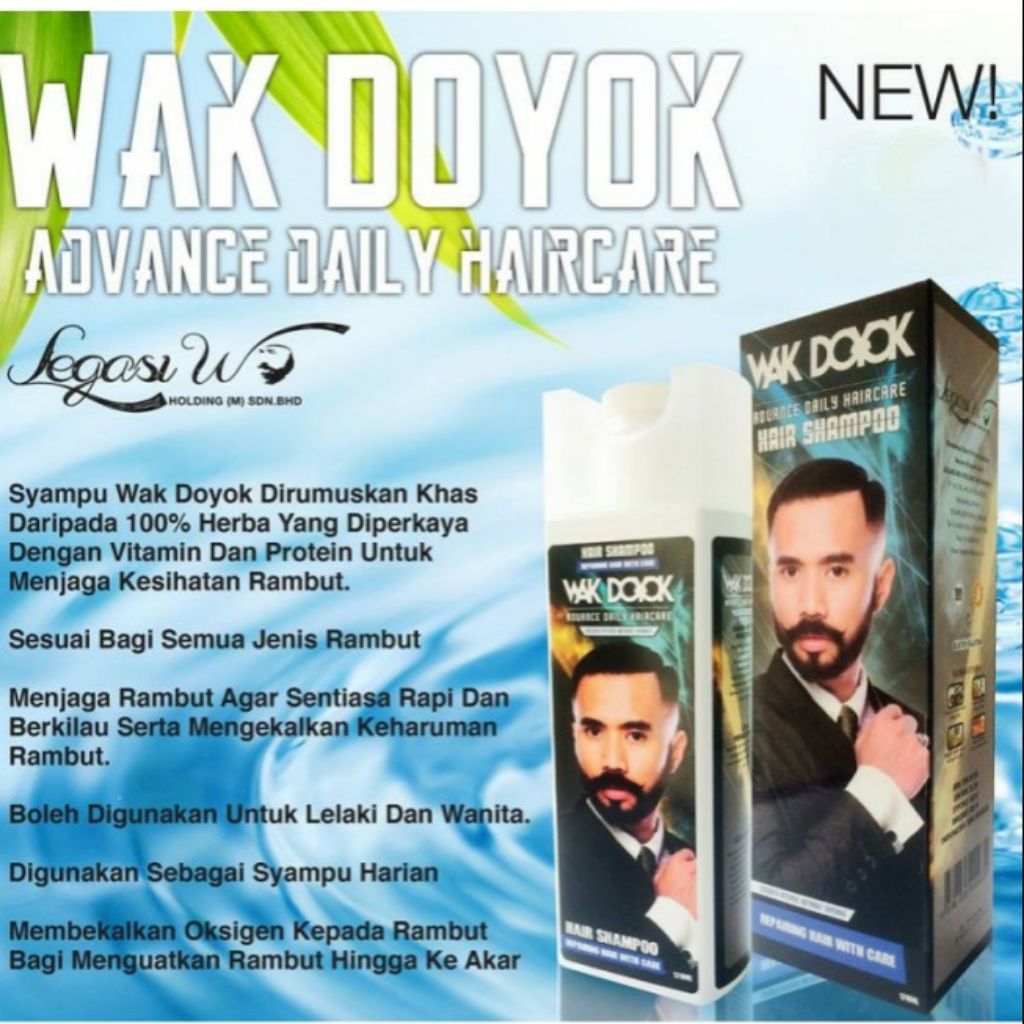 Wak Doyok Shampoo 120ml Shopee Singapore