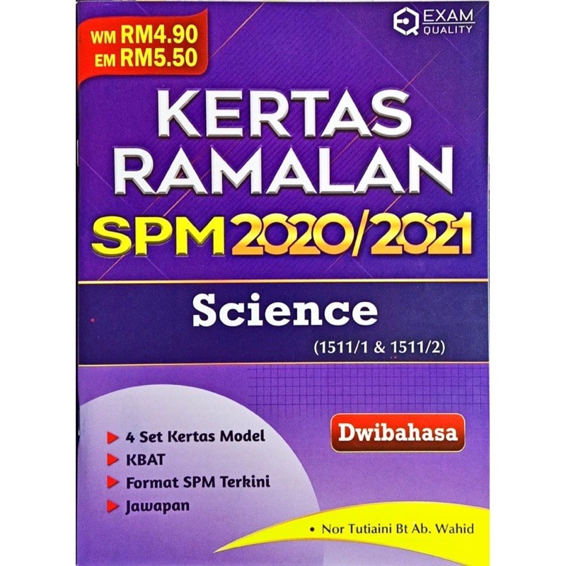 Spm 2020 2021 Ramalan Paper Shopee Singapore