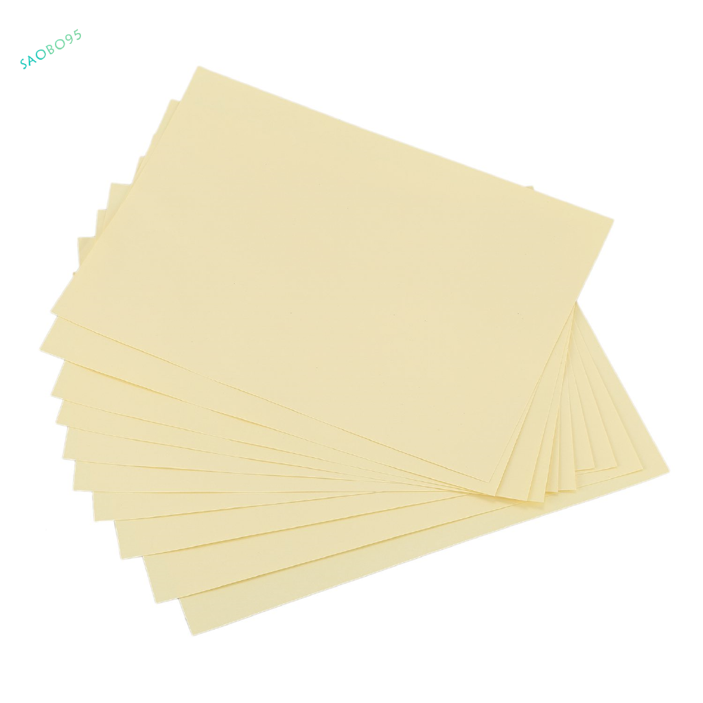 10 x？A4 Clear Transparent Film Self Adhesive Sticker Paper For Laser ...