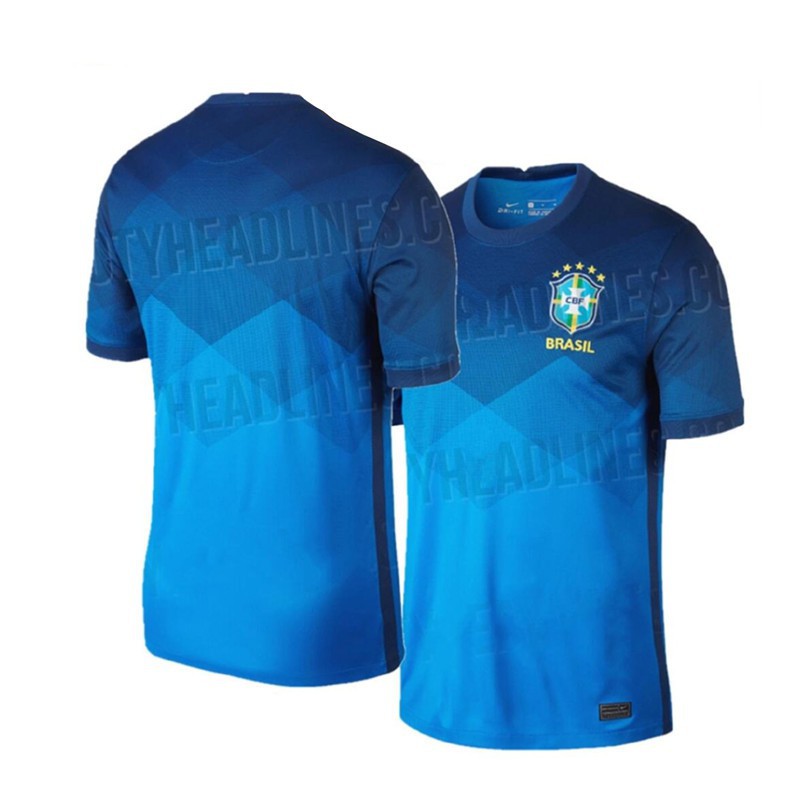 2020 2021 New Season Brazil National Team Away Football Soccer Kit Jersey Shopee Singapore