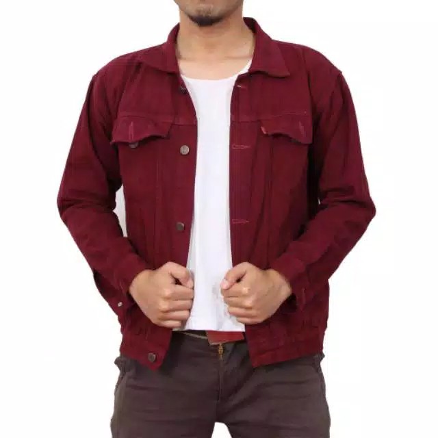 levi's maroon jacket