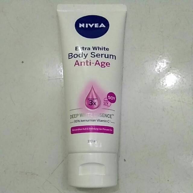 Nivea Extra White Body Anti Age Serum 180ml Shopee Singapore