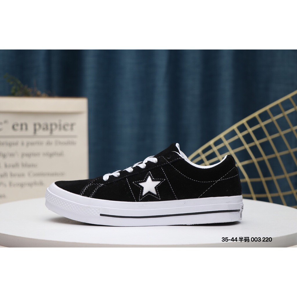 Discount Converse One Star Men Women Sneakers Walking Shoes Black Shopee Singapore