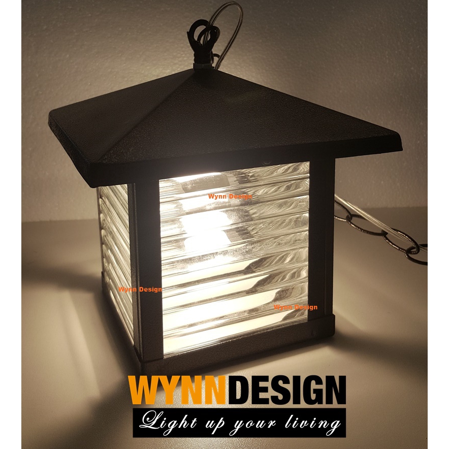 Set with LED Bulb 12w Wynn Design Lampu  Gantung  Lampu  