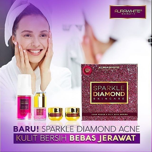 New Aurawhite Acne Sparkle Diamond Skincare Shopee Singapore