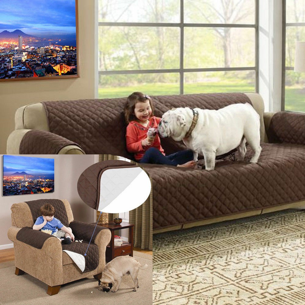 Sofa Flip Two Color Pet Dog Furniture Protection Mat Waterproof