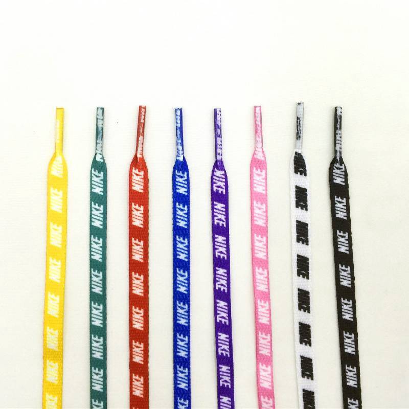 nike laces with logo