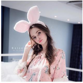 Fesyen Comel Super Comel Besar Arnab Telinga Bulu Band Fesyen Comel Super Comel Besar Arnab Telinga Bulu Band