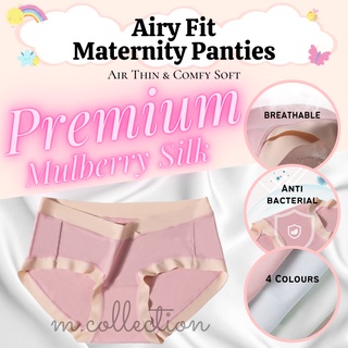 🇸🇬 [SG Seller] Airy Fit Maternity Panties | Anti-bacterial Mulberry Pregnancy Panties