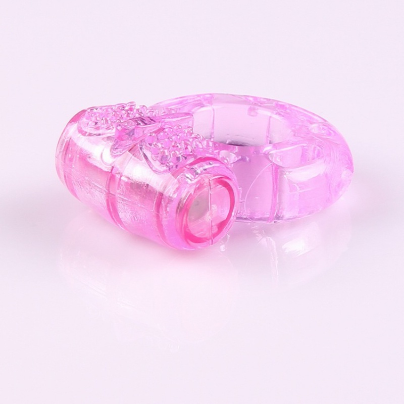 Image of [Rubber Cock Ring] A penis ring with vibrator. Batteries included. #5