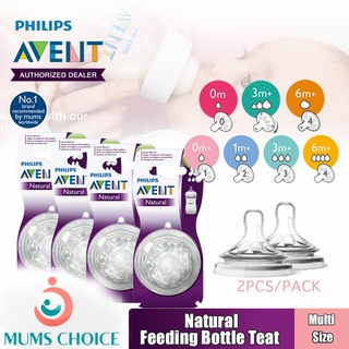 Philips Avent Baby Feeding Bottle Natural Teats (Suitable for Avent Natural Feeding bottle )