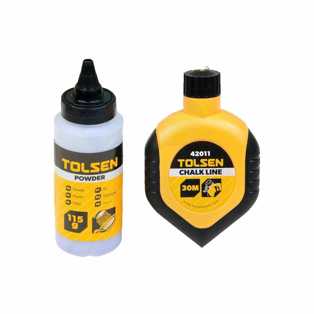 Tolsen Chalk Line Reel Set 115g | Shopee Singapore