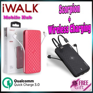 iwalk Wireless Scorpion | 12,000mah powerbank