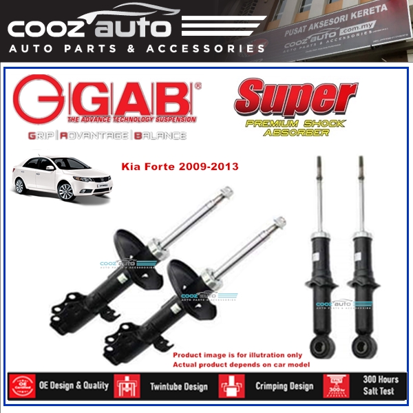 Shop Malaysia Kia Forte 2009 2013 Gab Super Premium Shock Absorber Suspension Shopee Singapore