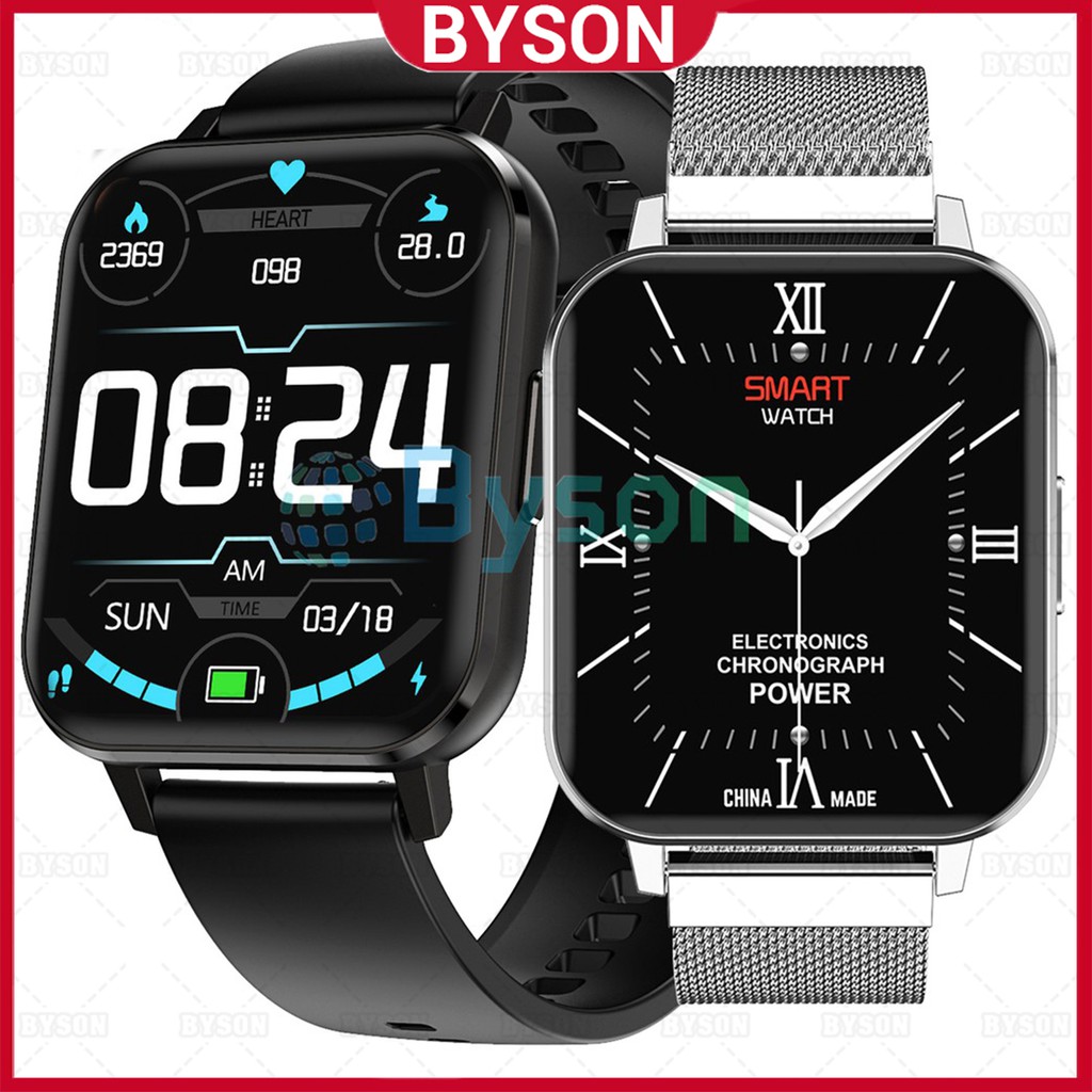 Smart Watch Men Big Screen 1 78 Inch 3 385 Ip68 Ecg Smartwatch Diy Faces Multi Sports Mode Blood Pressure Oxygen Fitness Tracker Shopee Singapore