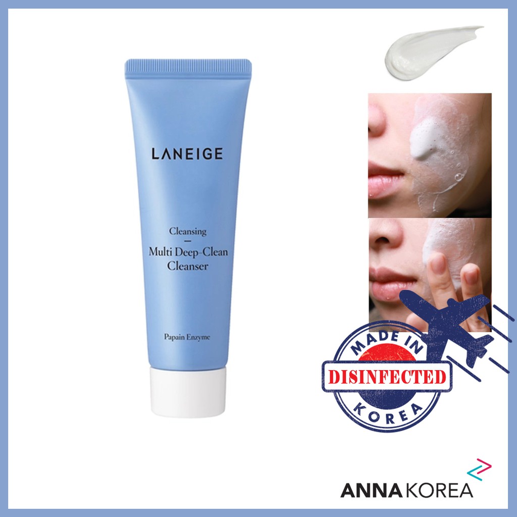 LANEIGE Multi Deep Clean Cleanser Shopee Singapore