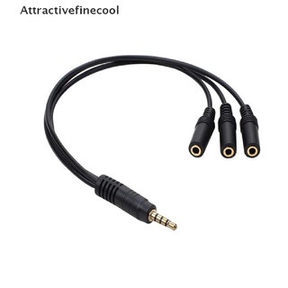 ACSG Aux Multi Headphone Earphone Audio Splitter Adapter 3.5mm Jack HUB Spliter Cable New