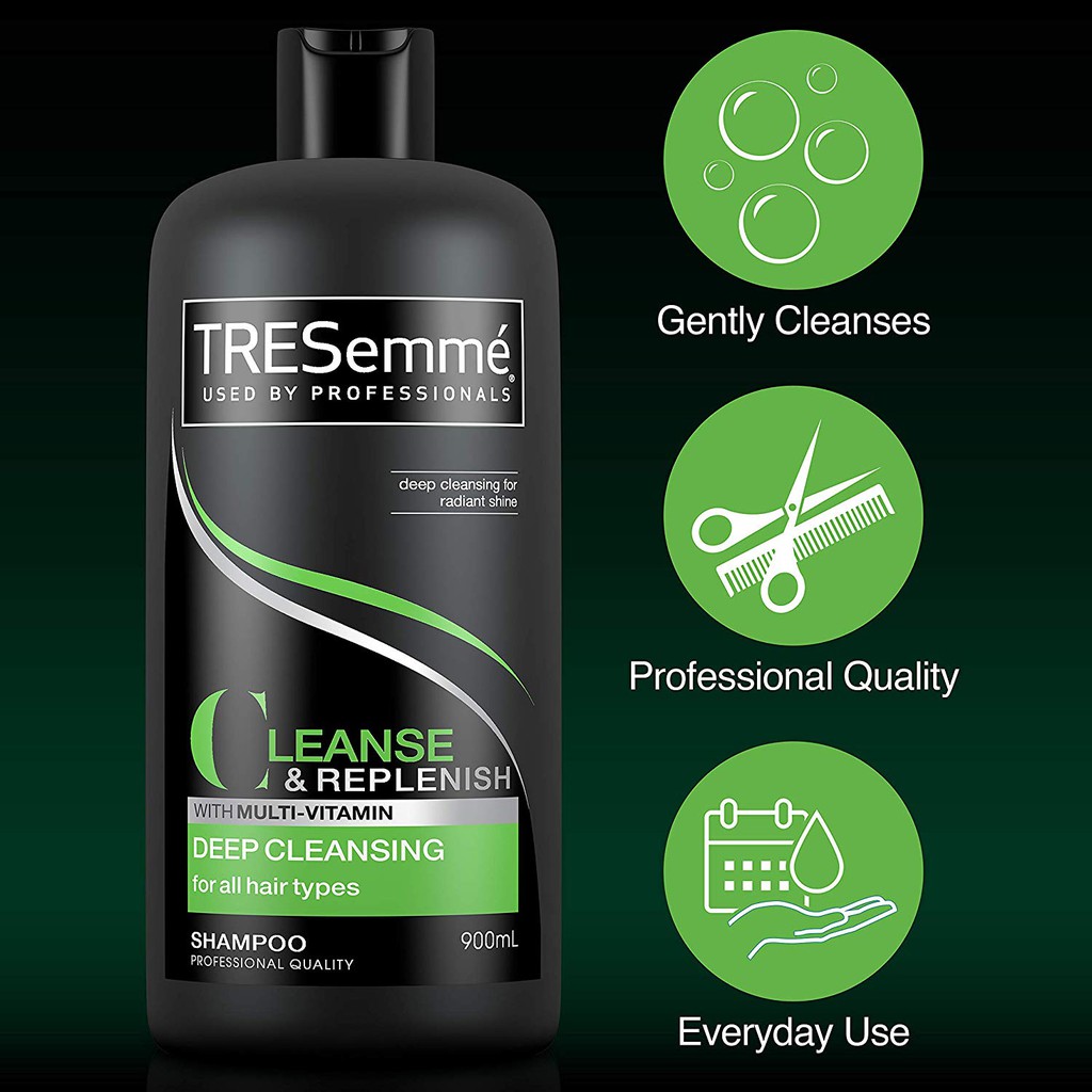 Bundle Tresemme Shampoo Conditioner 900ml Pump Bottle