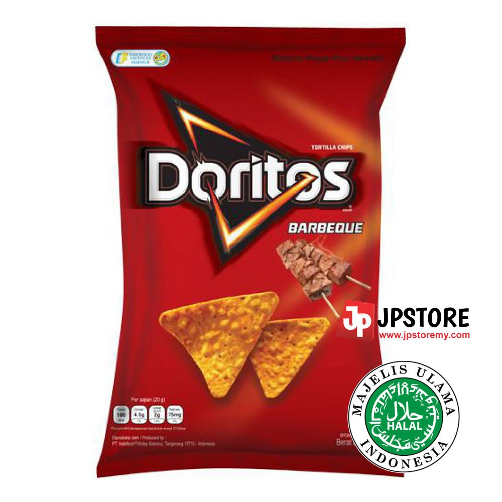 Halal BIG DORITOS TORTILLA CHIPS BARBEQUE 160G Shopee Singapore