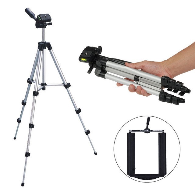 Tripod Portable Camera Tripods Stand Light Weight Aluminum Leg Tripode