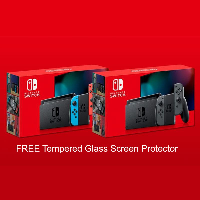 Nintendo Switch Console Gen 2 Bundle (1Yr Maxsoft Warranty) Shopee