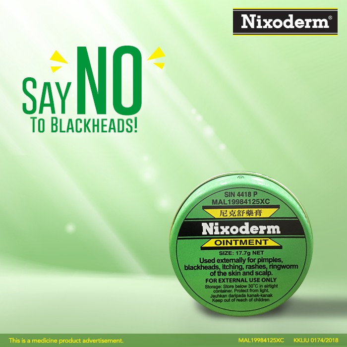 Shop Malaysia Nixoderm Ointment For Pimples Blackhead Itch Rashes Ringworm Shopee Singapore