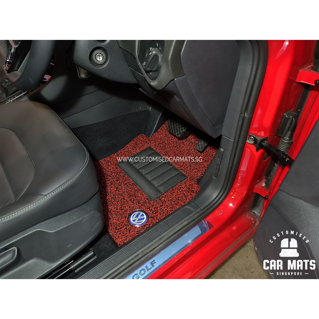 Volkswagen Golf (MK7 - MK7.5) (2012 to 2021) Basic Drips Carmats - Carpet - Floor mat - Car Mat