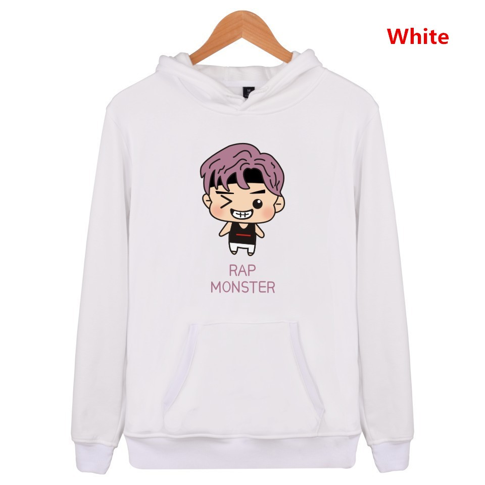 bts hoodie rap monster