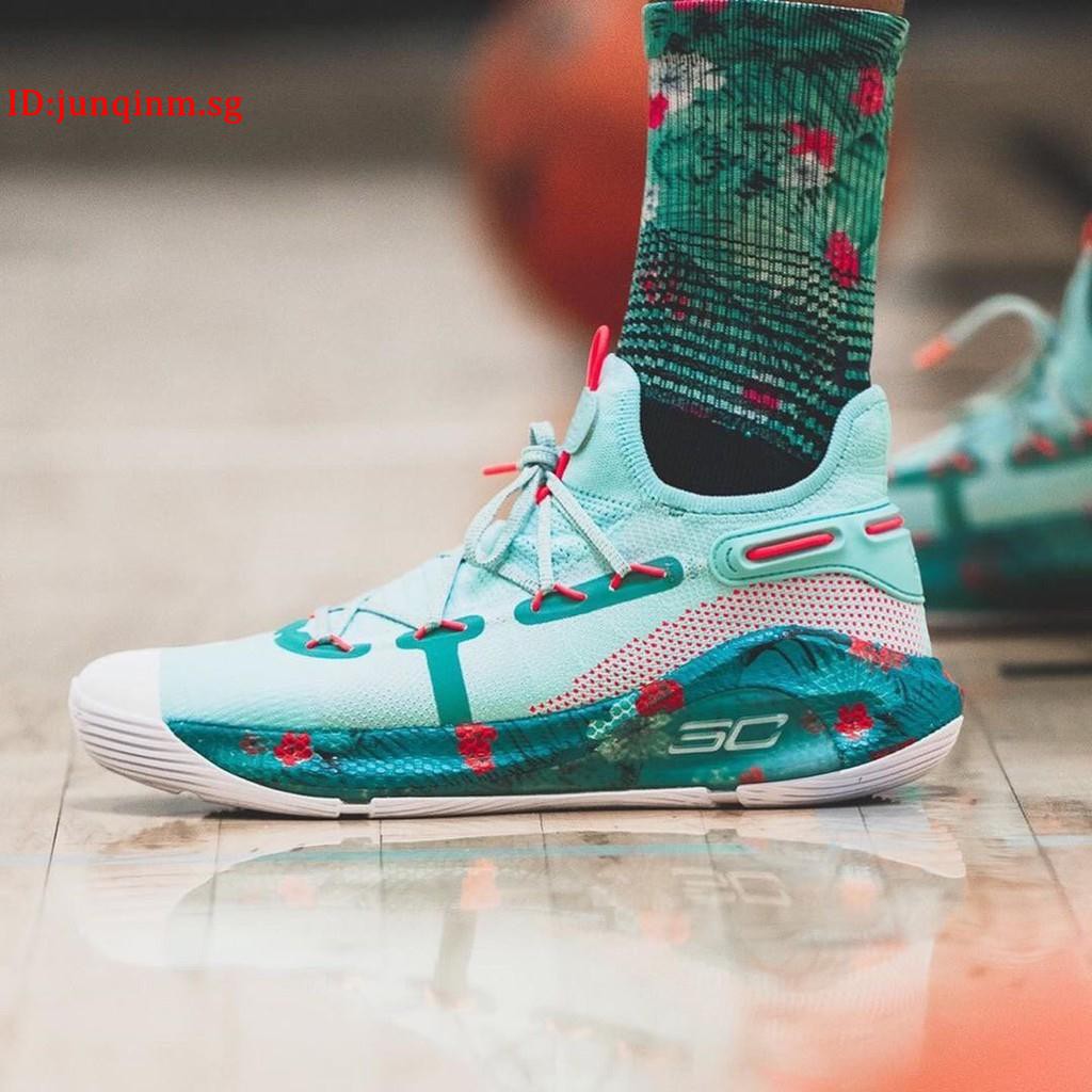 Under Armour Curry 6 The most beautiful color light blue
